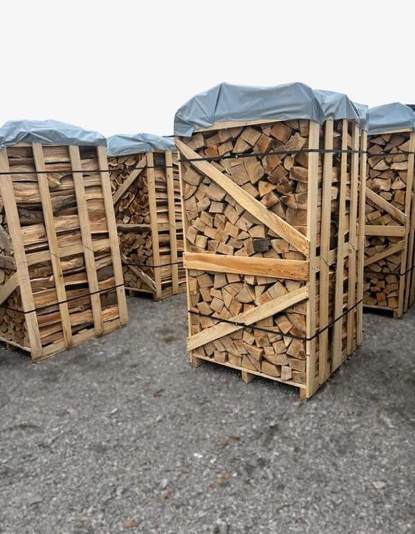 Brandhout – Gedroogd Beukenhout per krat (1,8 m³)