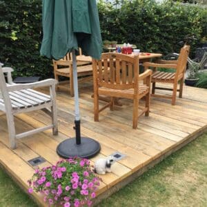 arnhout houten planken voor terras
